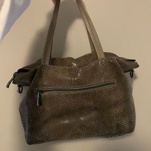 Faux Snakeskin Purse